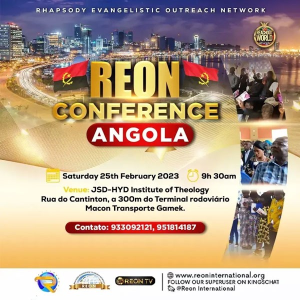 Rhapsody Evangelical Outreach Network Conference in Angola